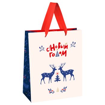 Пакет подарочный 26*32*12см MESHU 