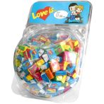 Жевательная резинка  Love is…, микс-вкус, 4,2г (упаковка сфера большая)