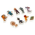 Ластик Мульти-Пульти "Волшебник Изумрудного Города", фигурный, термопластичная резина, 40*30*13мм, ассорти