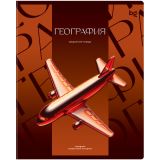 Тетрадь предметная 48л. BG "Темное стекло" - География, конгрев, твин-лак, 70г/м2