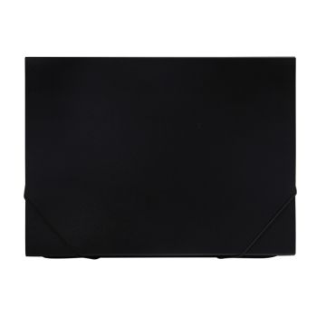 Папка 13 отделений OfficeSpace А4, 500мкм, на резинке, индексные разделители, пластик, черная