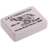 Ластик Koh-I-Noor "Elephant" 300/20, прямоугольный, натуральный каучук, 45*32*12мм, ч/б