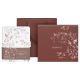 Ежедневник недатированный, А5, 136л., мягкий переплет, экокожа, BG "Embrace. Solitude", на гребне, подарочная  коробка, ручка в комплекте