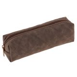 Пенал-косметичка 1 отделение, 210*50*60 мм, Berlingo, "Brown shades", полиэстер
