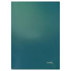 Папка-уголок СТАММ "Хамелеон" А4, 180мкм, пластик, непрозрачная, зеленый хамелеон