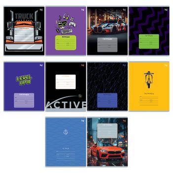 Тетрадь 18л., линия BG 