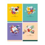 Тетрадь-словарик 48л., А5 для записи иностранных слов BG "Привет - Hello"