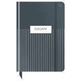 Ежедневник недатированный А5, 136л., 7БЦ BG "Minimal. Black", глянцевая ламинация, отд. фольгой