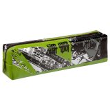 Пенал мягкий 200*55*40 MESHU "Strike", искусственная кожа