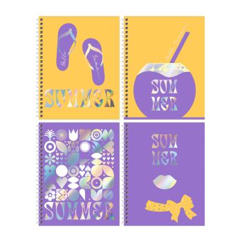 Тетрадь 48л., А5, линия на гребне BG 