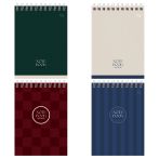 Блокнот А6 80л. на гребне BG "Моноколор. Паттерн"