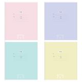 Тетрадь 24л., линия MESHU "Оne-colored"