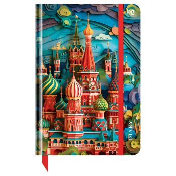 Ежедневник недатированный А5, 136л., 7БЦ BG 