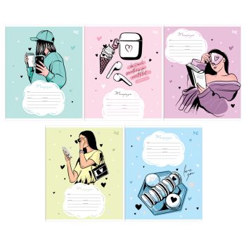 Тетрадь 12л., линия BG 