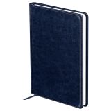 Ежедневник датированный 2026г., А5, 176л., твердый переплет, кожзам, BG "Nebraska. Blue", синий