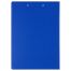 Папка-планшет с зажимом OfficeSpace А4, ПВХ, синий