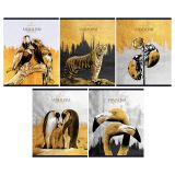 Тетрадь 48л., А5, клетка Greenwich Line "Животные", твин-лак, 70г/м2