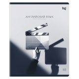 Тетрадь предметная 48л. BG "В гранях разума" - Английский язык, матовая ламинация