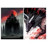 Тетрадь 48л., А5, клетка Greenwich Line "Мистический монстр", матовая ламинация, ЕВРО