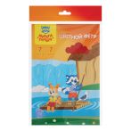 Фетр Мульти-Пульти "Приключения Енота", А4, 7л., 7цв., 2мм, мягкий