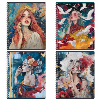 Тетрадь 48л., А5, клетка на гребне Greenwich Line 