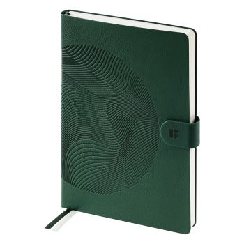 Ежедневник недатированный, А5, 136л., кожзам, Berlingo 